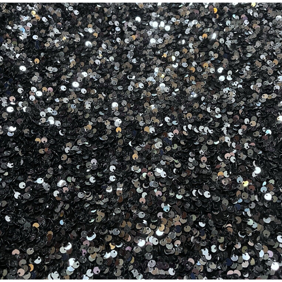 Alex Marie Sequined Blouse Stretch Short Sleeve Lined Party Top Black Womens XL - Picture 12 of 16